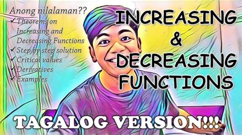 Increasing in Tagalog.